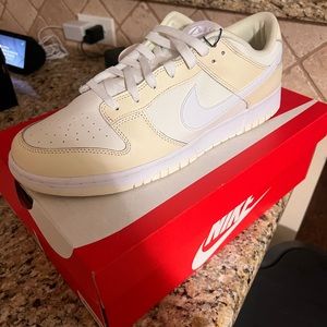 Coconut Milk Nike Dunk Lows Size 13